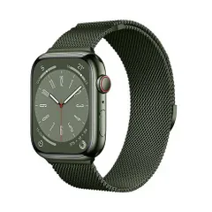 アップルウォッチバンド（Apple Watchバンド）ミラネーゼループマグネットバンド【グリーン】38mm/40mm/41mm/42mm/44mm/45mm/46mm/49mm対応 [BELTIES]