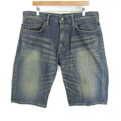 エドウィン デニムパンツ ショートパンツ ジーンズ 503 コットン100% ブランド ボトムス メンズ 36サイズ ブルー EDWIN 【中古】