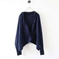 sunaokuwahara 変形ボタンデザイン ニットカーディガン エイネット