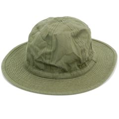 バズリクソンズ Buzz Rickson バズリクソン ハット ヘリンボーンツイル 帽子 BR02537 AVIATION ASSOCIATES O.D. HERRINGBONE ARMY HAT 東洋エンタープライズ オリーブ 新品