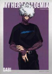 [중고] 클리어 포스터 A3 클리어 포스터 荼毘 [내 히어로 아카데미아 SPECIAL POPUP MY HERO ACADEMIA"T-shirts! T-shirts!!" at baseyard tokyo]