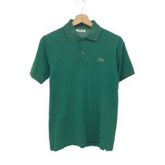 80s 【文字ワニ】LACOSTE ポロシャツ グリーン サイズ3 - メルカリ