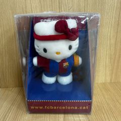 未開封　FCバルセロナ×ハローキティ ぬいぐるみ　MG1339