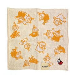 무민 MOOMIN 미에 거즈 손수건 오렌지 타월 리틀 미이 칠드런