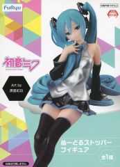 FuRyu 初音ミク ぬーどるストッパーフィギュア 黒星紅白 - メルカリ
