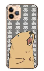 Galaxy A36 5G SC-54F ケース カバー ギャラクシーA36 スマホケース ハードケース マーモット まーもっと 叫ぶ 動物 あにまる 癒し 可愛い かわいい イラスト シュール 面白い カラー04
