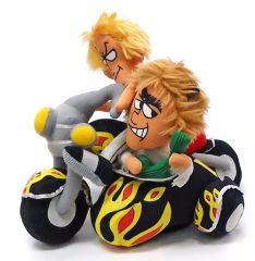 B'z 特製人形 ぬいぐるみ バイク 非売品 限定品 未開封 - メルカリ