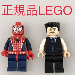 正規品 中古 LEGO レゴ スパイダーマン  ミニフィグ　2個　まとめ売り NP-144 ※DC　マーベル　スーパーヒーローズ　初期　4855 361