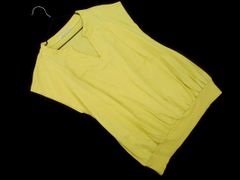 LADY LUCK LUCA レディラックルカ フレンチスリーブ カットソー 黄 ■◆ レディース
