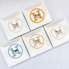 新品/未使用】ポーセラーツ/《端午の節句》インテリアプレート小皿