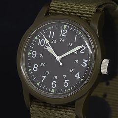 新品 ミリタリーウォッチ アメリカ軍 シチズンムーブ サファイアガラス