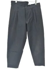 kolor カラー 21SS TUCK TAPERED タックワイドパンツ ネイビー系 2のサムネイル