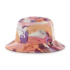 47 バケットハット ヤンキース メンズ レディース 47BRAND 帽子 ブランド ハット タイダイ柄 バケハ '47  DAY GLOW BUCKET デイグロー (オレンジ系) 【MB】