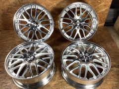 【送料無料】未使用品　WORK ランベック LM1 19インチ 8.0J 5/114.3+48 Oディスク MSP　1台分　プリウスα