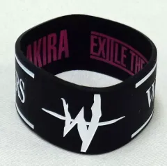 【中古】アクセサリー(非金属)(男性) AKIRA ゴムブレス(ピンク) 「EXILE THE SECOND LIVE TOUR 2016-2017 ”WILD WILD WARRIORS”」 会場カプセル景品
