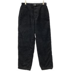 THE NORTH FACE PURPLE LABEL ザ ノースフェイス パープルレーベル Corduroy Wide Tapered Pants コーデュロイワイドテーパードパンツ NT5259N ブラック WM