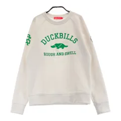 サイズ：M ROUGH&SWELL ラフアンドスウェル  スウェットトレーナー  ホワイト系 [240101426043] ゴルフウェア レディース ストスト