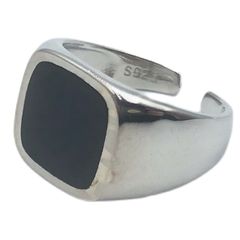シルバーアクセサリー デザインリング カレッジリング シルバー925 399A