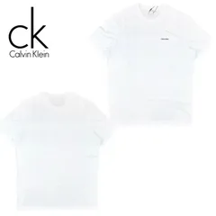 カルバンクライン calvin klein Tシャツ 半袖 ロゴ 40EC400 クルーネック ホワイト 丸首 メンズ レディース CALVIN KLEIN S/S GRAPHIC TEE 新品 正規品 未使用品