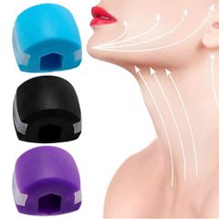 New GAOHOU 3-Piece Jaw Exerciser, Face Fitness Ball, Facial Muscle Strengthener, Slimming and Healthy Double Jaw Exercise Device for Men and Women, 3 Resistance Levels, Silicone Jaw Strengthener