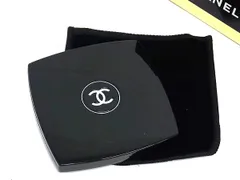 ■新品■未使用■ CHANEL シャネル ココマーク ミロワールドゥーブルファセット コンパクトミラー 手鏡 拡大鏡 ブラック系 DJ1015