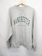 ◇ ⊇ Discoat ディスコート ロゴ 長袖 プルオーバー スウェット トレーナー サイズF ライトグレー レディース E  【1506250013689】