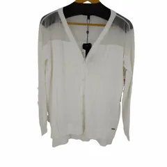 アルマーニエクスチェンジ ARMANI EXCHANGE シースルーショルダーニットプルオーバー レディース  Mのサムネイル