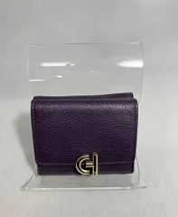 COLEHAAN 二つ折り財布 パープル エッセンシャルウォレット