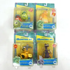 【小牧店】未開封　モンスターズインク　スケアリーフィギュア　4体セット 【I743-3116】