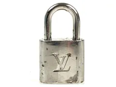 ルイ・ヴィトン　Louis Vuitton　カデナ　パドロック　南京錠　No.316　鍵なし　本体のみ　シルバーカラー　送料無料