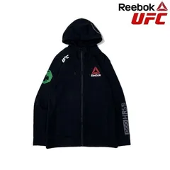 【新品】Reebok UFC コナー・マクレガー フーディ Lサイズ ブラック UFC コナーマクレガー リーボック Reebok 格闘技 トレーニング