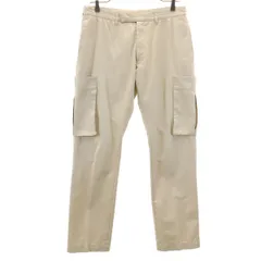 dior ワークパンツ　コットン DIOR 1600$ Cotton Pants - Pleated - Removable Belt - Harness