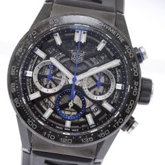 タグホイヤー TAG HEUER CBG2017 カレラ CAL.ホイヤー02 クロノグラフ 自動巻き メンズ箱・保証書付き_869710