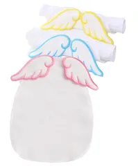 特価商品 miaotti [ミャオッティ] 汗取りパッド 赤ちゃん 背中パッド 3枚セット 寝汗 ガーゼ 布団 ベビーカー ベッド 新生児 青 黄 ピンク