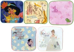 【中古】タオル・手ぬぐい 全5種セット ハンドタオル 「一番くじ ディズニー プリンセス Amazing Days」 F賞