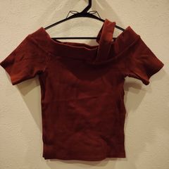 EMODA ブラウン　レディース　オフショルダー