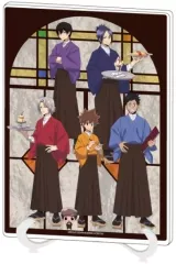 【中古】アクリルスタンド・アクリルパネル 24.集合デザイン(レトロ喫茶ver.) 描き下ろしイラスト アクリルアートボード(A5サイズ) 「家庭教師ヒットマンREBORN!」