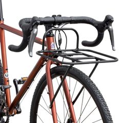 New Arrival: GORIX Front Rack for Bicycles, Gravel Road Bikes, and Road Bikes. 700c Carrier, Aluminum Front Carrier, Lightweight, Durable, and Stylish. Perfect for Commuting, Touring, and City Riding (GX-RACK).