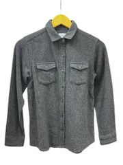 THE NORTH FACE (ザノースフェイス) 長袖ウールシャツ NRW61407 S ブラック系 レディース/027