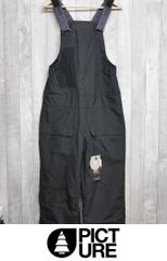 【新品:SALE】25 PICTURE TESTY BIB PANTS - Mサイズ - Black 正規品 スノーボード ウェア ビブパンツ