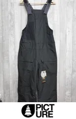 【新品:SALE】25 PICTURE TESTY BIB PANTS - Mサイズ - Black 正規品 スノーボード ウェア ビブパンツのサムネイル