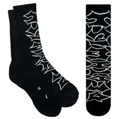 DEATHWISH デスウィッシュ HEAVY SOCKS (BLACK) ソックス 靴下【スケートボード/スケボー/SKATEBOARD】のサムネイル