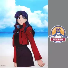 【中古】クリアファイル 葛城ミサト/ペンペン A4クリアファイル・ステッカーセット 「一番くじ エヴァンゲリオン～全力疾走!～」 K賞