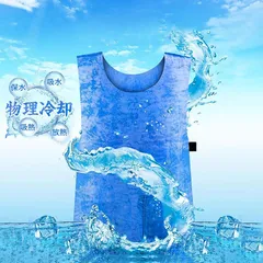 [Absdefen] クールベスト 冷却ベスト 水冷服 夏冷感作業服 熱中症対策 暑さ対策 グッズ 電気保冷剤不要 長時間保冷継続 保冷服 ひんやりクーラー作業着 夏用 アイスベスト 物理冷却 水で濡らすだけ ひんやり冷たい 洗濯可能 軽量 涼しい 冷たい 柔