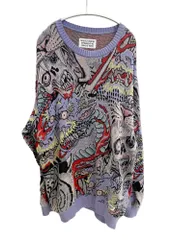ワコマリア WACKO MARIA TIM LEHI JACQUARD SWEATER ジャガード ニット XL セーター マルチカラー LLサイズ 101MT-4501