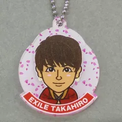 【中古】キーホルダー・マスコット(男性) TAKAHIRO(EXILE) アクリルキーホルダー 2018桜ver. EXILE TRIBE STATION オンラインカプセル