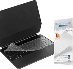Digi-Tatoo 英語US配列、ファンクションキー付き 2025 iPad Air 13インチ M3/ Pro M4 Magic Keyboard 用 キーボードカバー 保護カバー(iPad Air 13(M3)/Pro 13(M4) 英語)