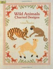 【洋書】野生動物のクロスステッチ図案集　Wild Animals Charted Designs