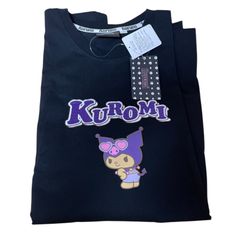 [Brand New] Sanrio Kuromi Short-Sleeved T-Shirt (Sunburn/Surfing)