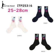 INTHEPAINT インザペイント ソックス 靴下 バスケットボール ITP25316 25-28cm